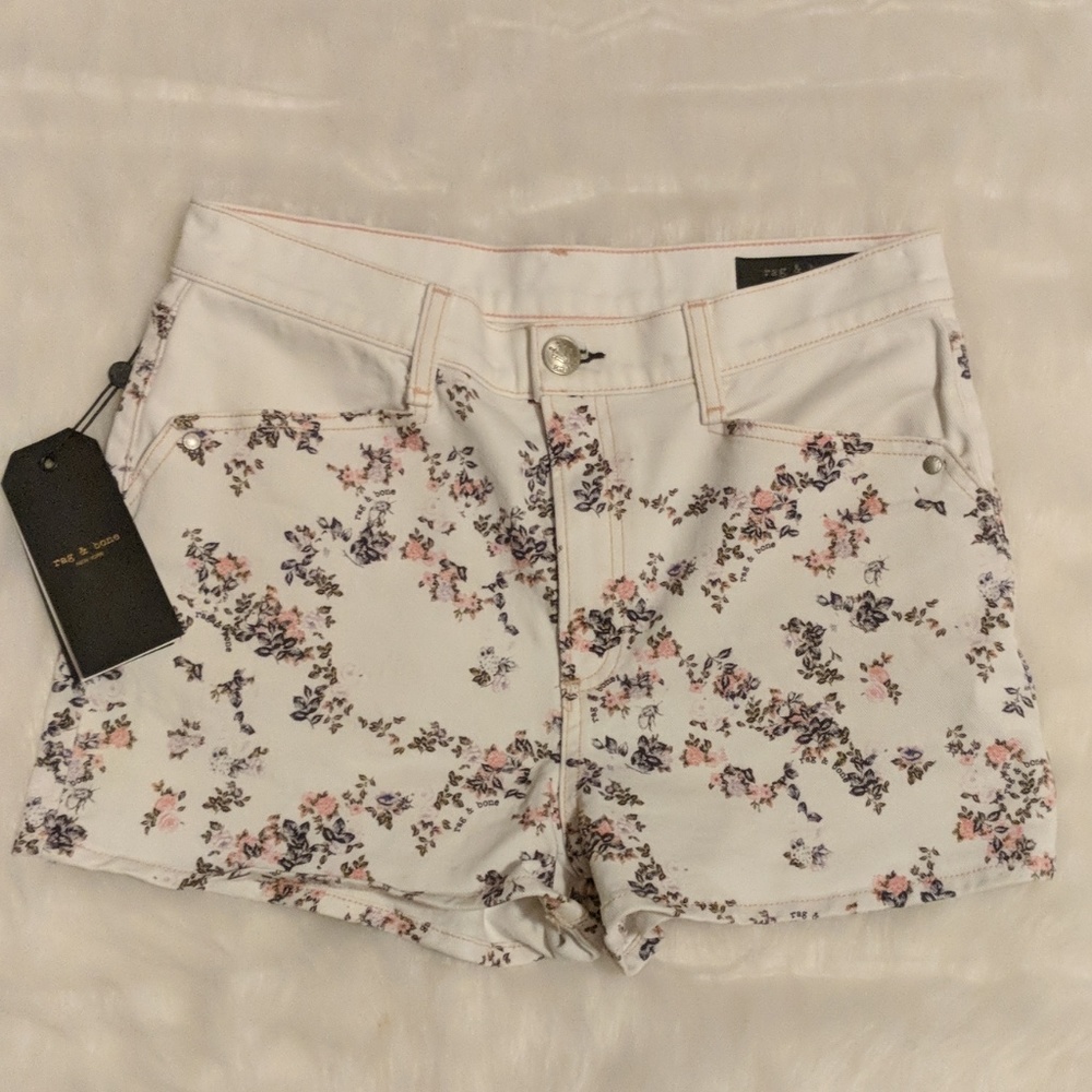 Rag & Bones Mocro Floral Short